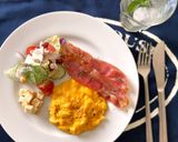 ホテルの朝食① スクランブルエッグ作り方8写真