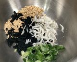 炊かない、しらすとワカメのご飯 1人前作り方3写真