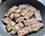 今夜の夕飯に揚げないベーコンカツ作り方3写真