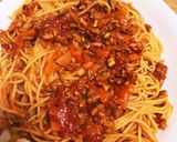 スーパー大麦入りミートソースパスタ作り方6写真