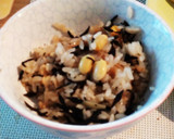 ひじきと切り干し大根の炊き込みご飯作り方5写真
