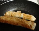 豚しゃぶ用肉でシソの葉くるくる作り方4写真