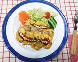 卵ふんわり♡お肉ジューシー★豚肉のピカタ作り方4写真