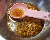豆苗ととりむね肉の中華風和え物作り方2写真