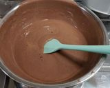 水を使わないチョコケーキ（の生地）作り方3写真