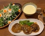 コーン風味バーグ作り方1写真
