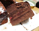 水を使わないチョコケーキ（の生地）作り方8写真
