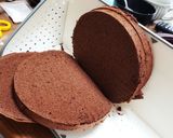 水を使わないチョコケーキ（の生地）作り方7写真
