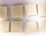パンが余った時に…簡単　クロックケーク作り方1写真