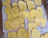 おうちでシネマ♪自家製ポテトチップス作り方1写真