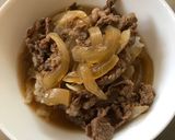 簡単　 汁だく牛丼作り方6写真