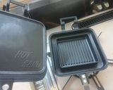 トロトロ卵とハム＆チーズのホットサンド作り方7写真