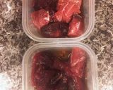 マグロの唐揚げ甘辛タレ漬け作り方1写真