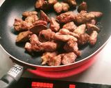 カシューナッツとレバー鶏肉の炒め物作り方4写真
