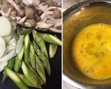 野菜たっぷり♡濃厚海老クリームパスタ作り方1写真