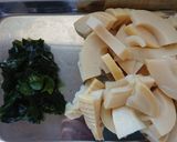 春が旬☆たけのことワカメのお味噌汁作り方1写真