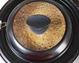フライパンde炊飯!豚キムチごはん♪作り方6写真