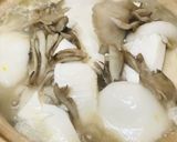 鶏肉と6種の具だくさん＆餅入りの寄せ鍋作り方4写真