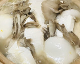 鶏肉と6種の具だくさん＆餅入りの寄せ鍋作り方4写真