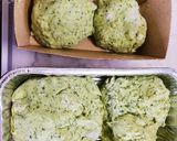 江戸菜とはちみつのちぎりパン作り方4写真