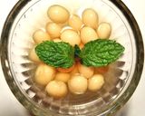 甘くない豆料理　桜の花と真珠豆のマリネ　作り方6写真