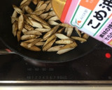 【お弁当】揚げ焼きごぼうの甘辛煮作り方2写真