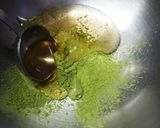 レンジでなめらか濃厚抹茶♪卵 生クリなし作り方1写真