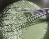 レンジでなめらか濃厚抹茶♪卵 生クリなし作り方3写真