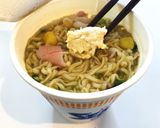 カップヌードルアレンジ★禁断のバターのせ作り方3写真