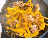 この美味さ黄色信号◎豚肉のパプリカ炒め！作り方6写真