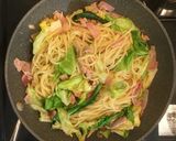キャベツとツナのペペロンチーノ作り方4写真