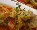 夫の好物♪豚バラとキャベツのトマト煮込み作り方8写真