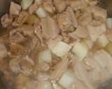 ほぼ糖質ゼロスジ肉煮込み作り方5写真