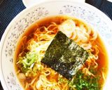 1人分レシピ；自粛ラーメンと焼きおにぎり作り方3写真