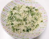 パセリと粉チーズで洋風おにぎり作り方2写真
