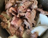 父絶賛！味噌ではない、牛すじ簡単煮込み作り方5写真
