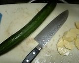 きゅうりのお味噌汁作り方1写真