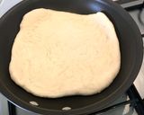 発酵、卵、強力粉なし！簡単チーズナン作り方8写真