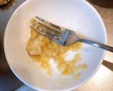 バットで作るバナナコーヒーシフォンケーキ作り方1写真