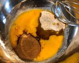 バットで作るバナナコーヒーシフォンケーキ作り方5写真