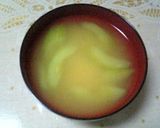 きゅうりのお味噌汁作り方6写真