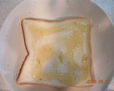 ハニーチーズトースト作り方1写真