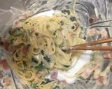 レンジだけ☆もちもちクリームパスタ作り方8写真