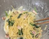 レンジだけ☆もちもちクリームパスタ作り方7写真