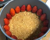 苺のメープルレアチーズケーキ作り方5写真