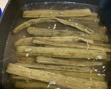 塩漬けフキの戻し方作り方1写真