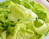 レタスときゅうりのひき肉あん掛け♪作り方3写真
