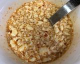 ピーマンと鶏肉のコチュマヨ玉子炒め作り方1写真