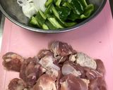 ピーマンと鶏肉のコチュマヨ玉子炒め作り方3写真