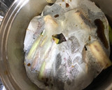 ネギたっぷりイサキの煮魚(煮魚全般)作り方4写真